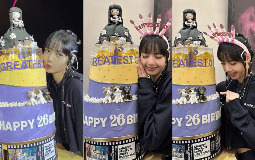 BLACKPINK's Lisa celebrates her pre-birthday in the Philippines