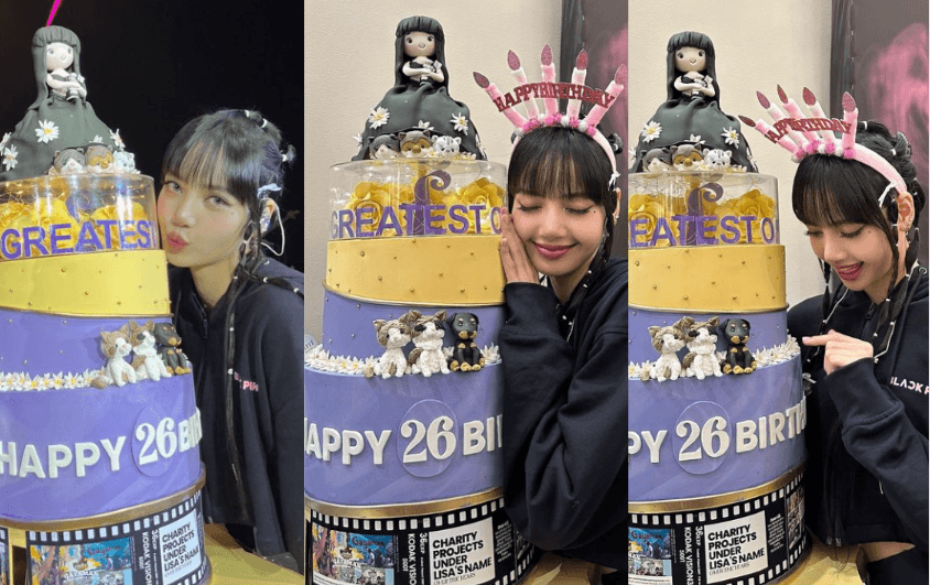 BLACKPINK's Lisa celebrates her pre-birthday in the Philippines