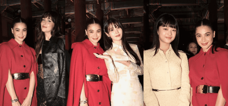 LOOK: Anne Curtis attends Gucci fashion event; meets Dakota Johnson, South Korean artists