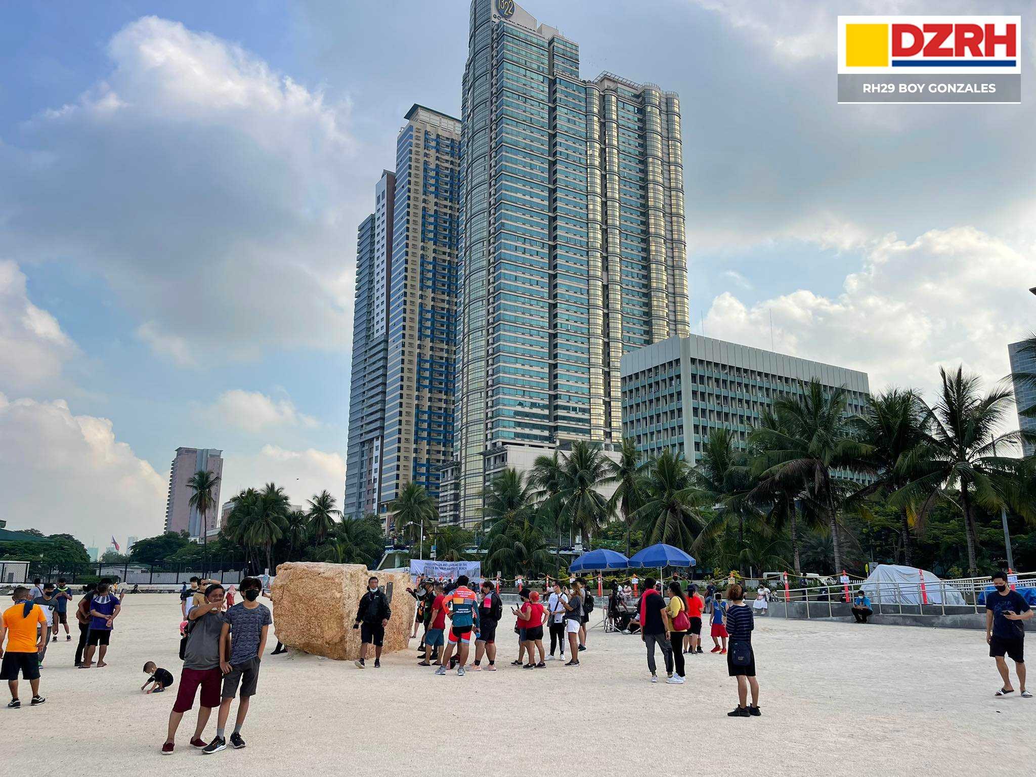 LOOK: Manila Bay Dolomite Beach reopens to public