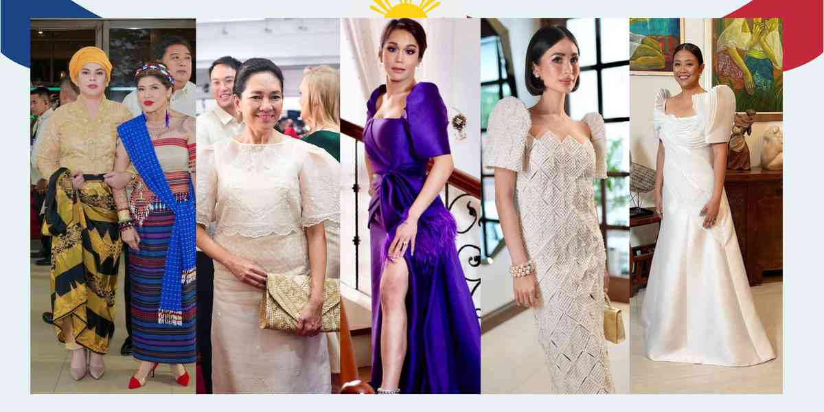 LOOK: Filipinianas, cultural dresses spotted on SONA 2023's red carpet