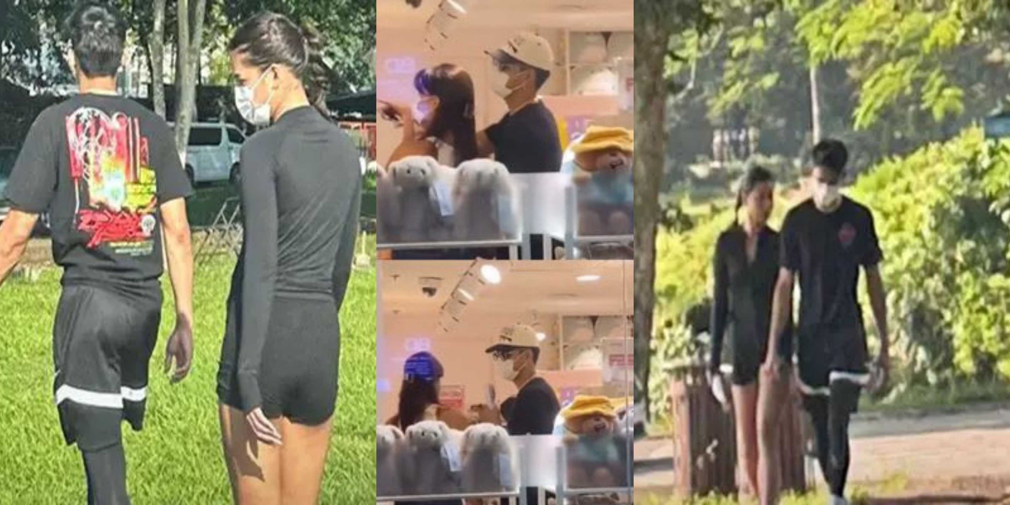 LOOK: Ricci Rivero, Leren Bautista spotted together in park, shopping mall