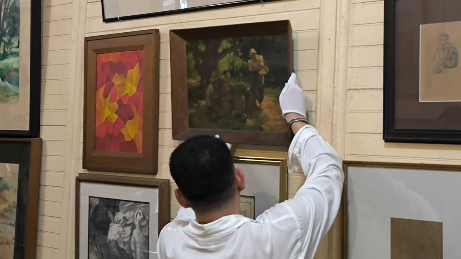 LOOK: Amorsolo’s ‘Mango Harvesters’ is back at the Hofileña Museum