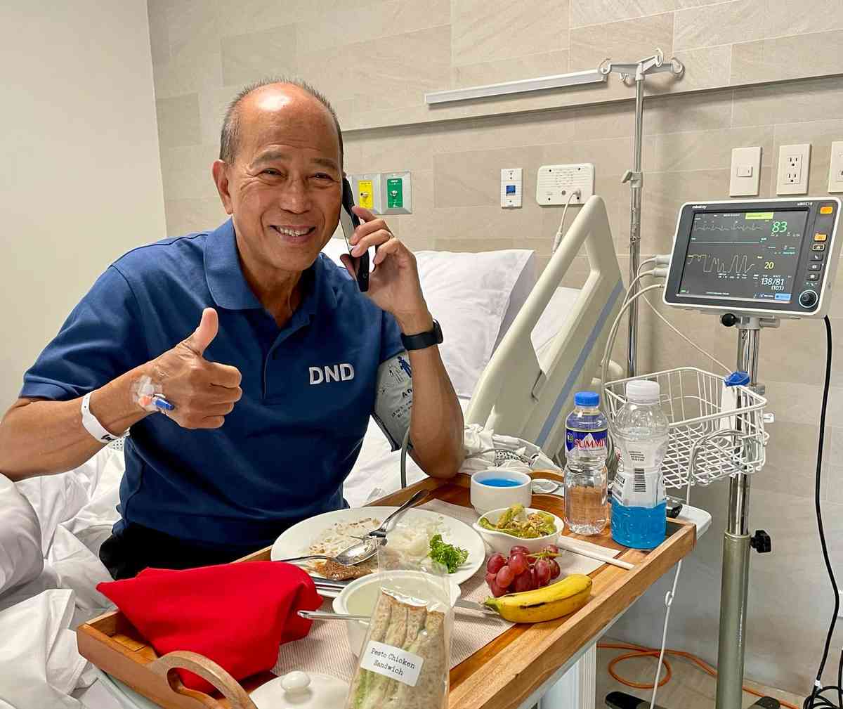Lorenzana in stable condition after collapsing in Independence Day event