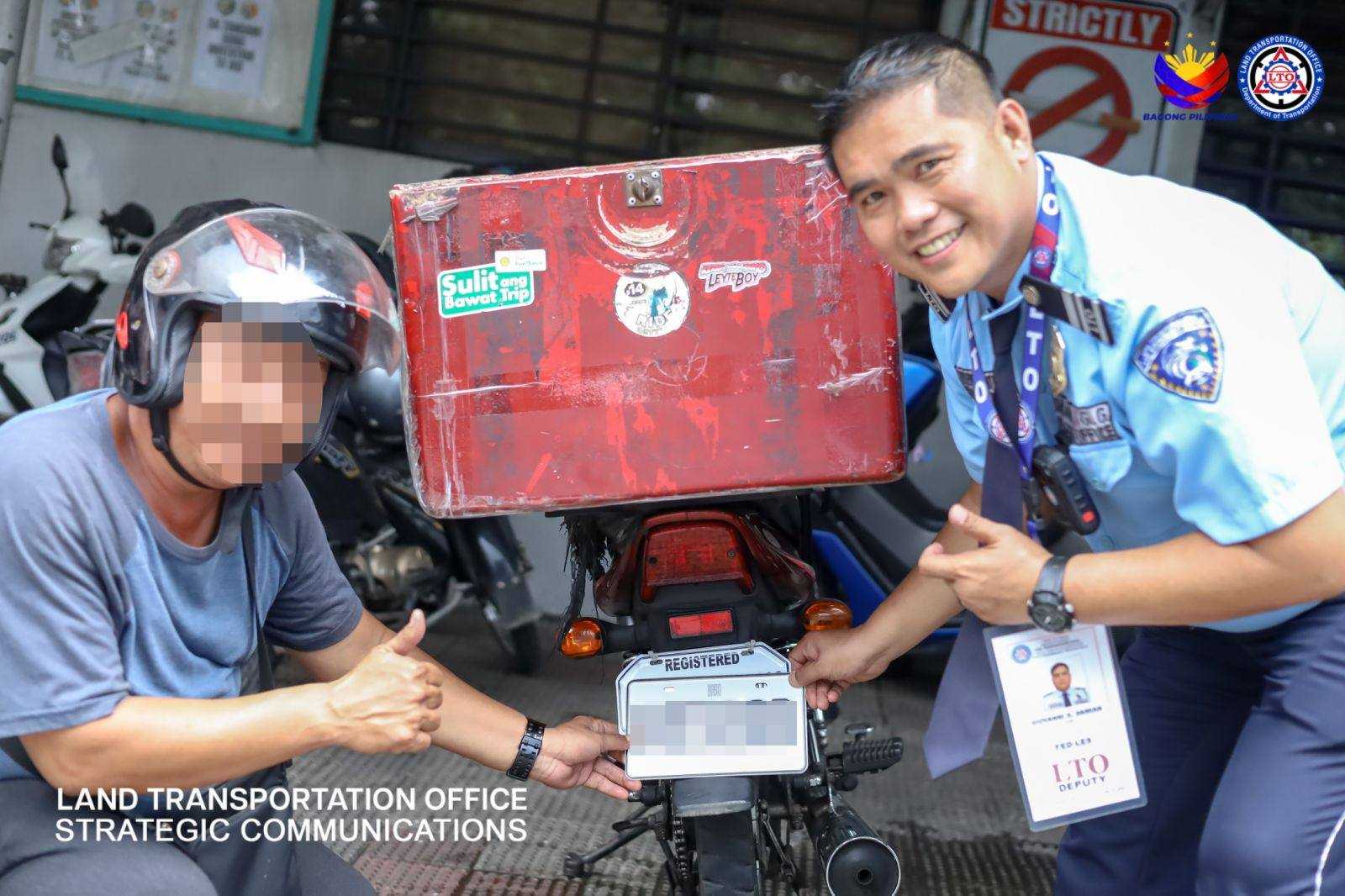 LTO clears backlogs in plate number after 11 years