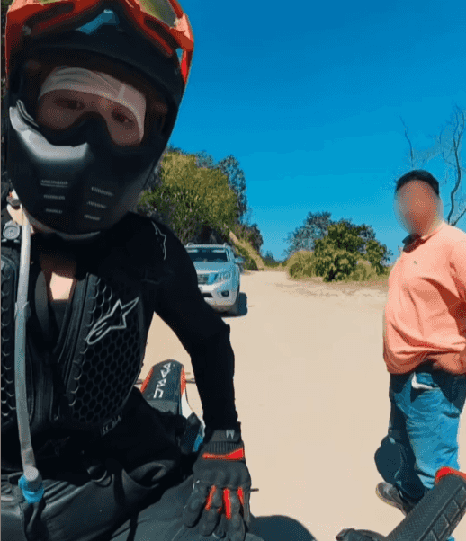 LTO issues show cause order vs. motorcycle vlogger over viral road rage incident in Zambales
