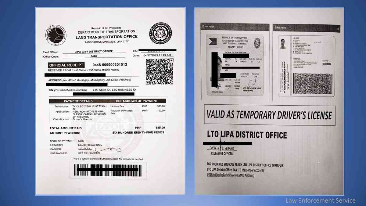 LTO to temporarily issue paper-based driver's license