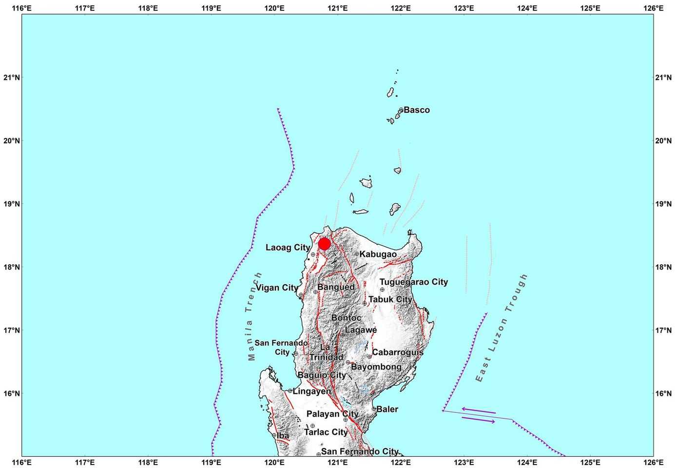 Magnitude 4.2 quake hits Adams, Ilocos Norte