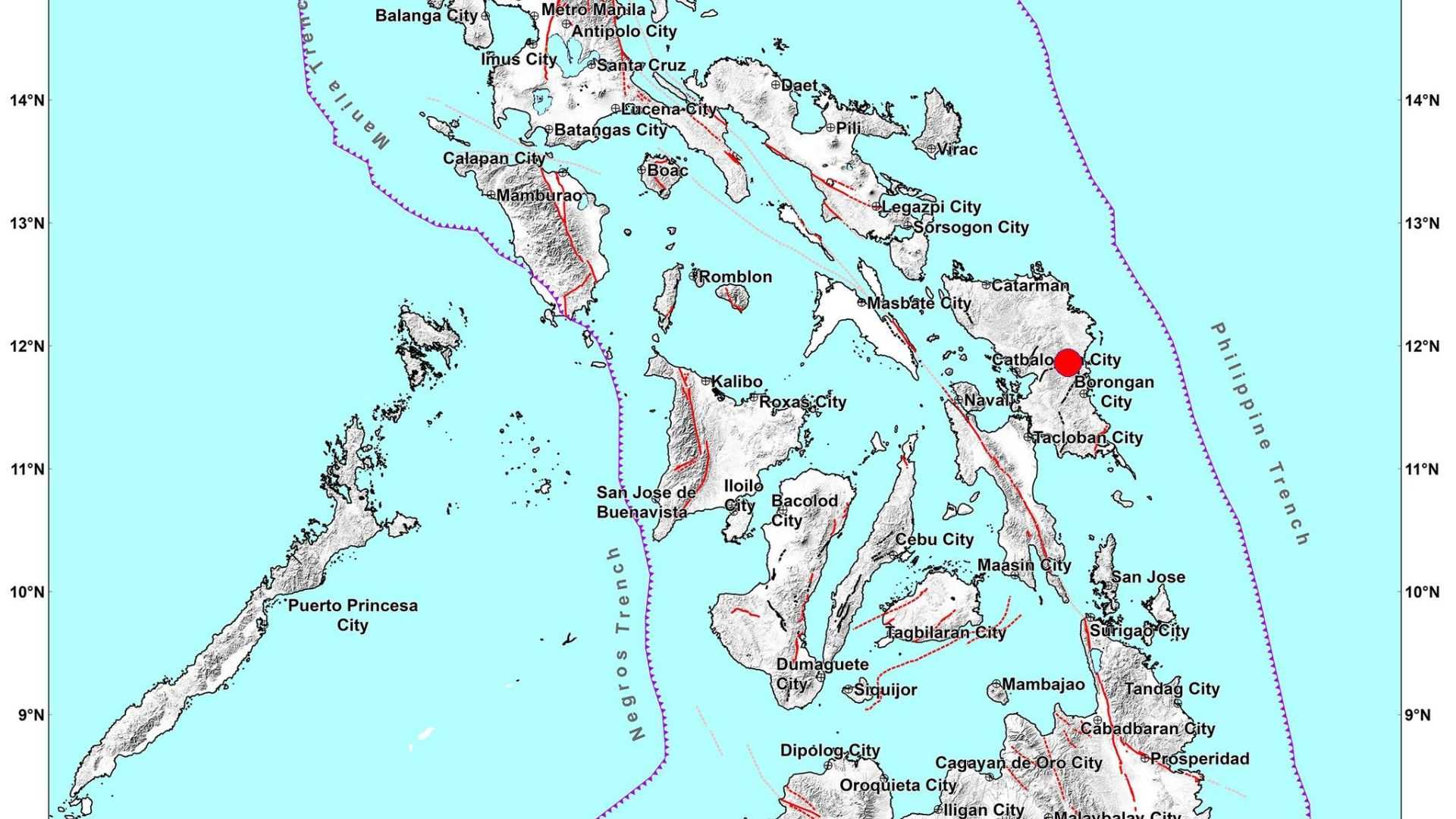 Magnitude 4.2 quake hits Taft, Eastern Samar