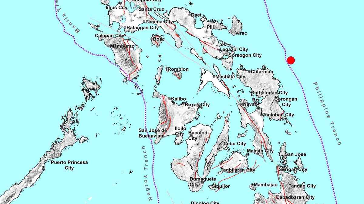 Magnitude 4.9 earthquake strikes Northern Samar