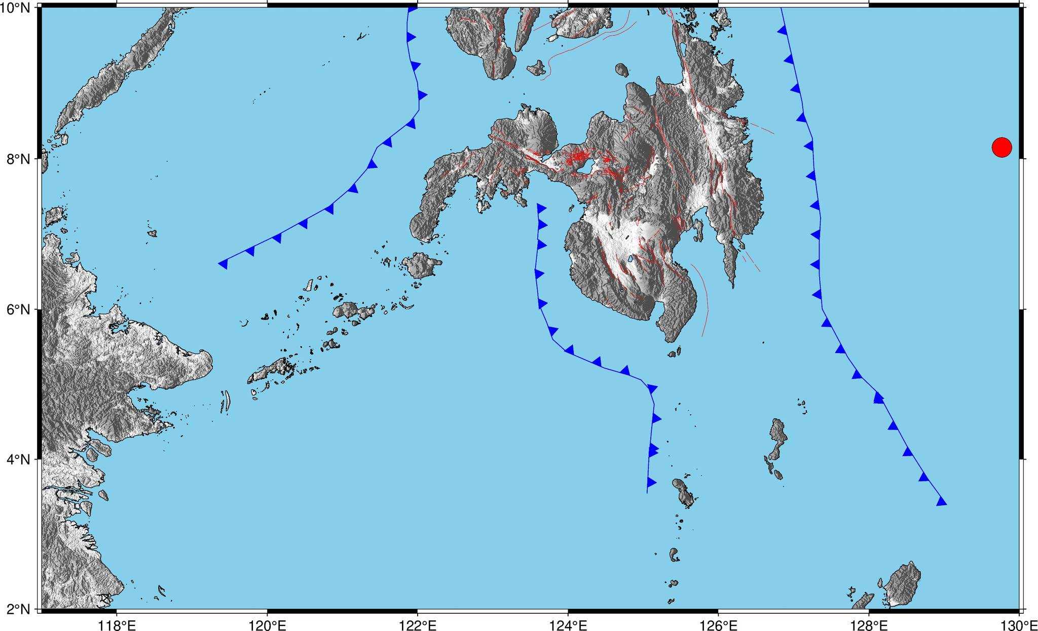 Magnitude 6.3 quake strikes waters off Davao Oriental