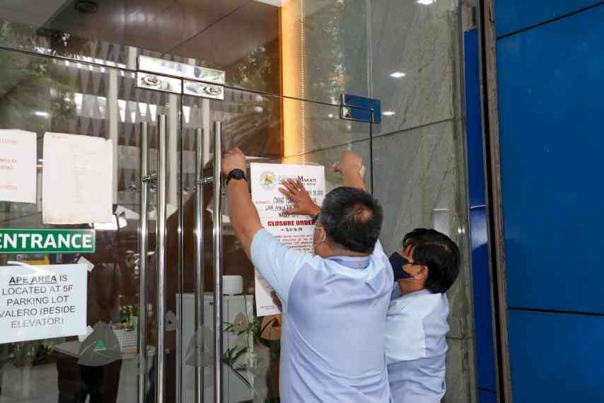 Makati LGU padlocks Smart HQ over alleged P3.2-billion unpaid taxes, lack of permit