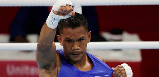 Marcial settles for bronze at the Olympics