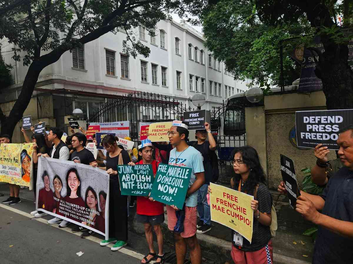 Media orgs, human rights defenders demand detained journalist Frenchie Mae Cumpio’s release
