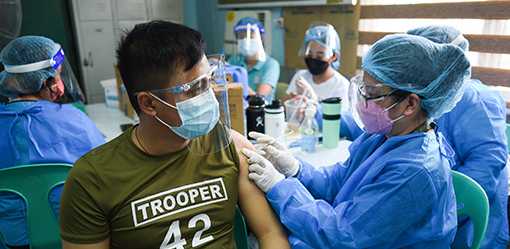 More than 40k AFP personnel vaccinated against COVID-19