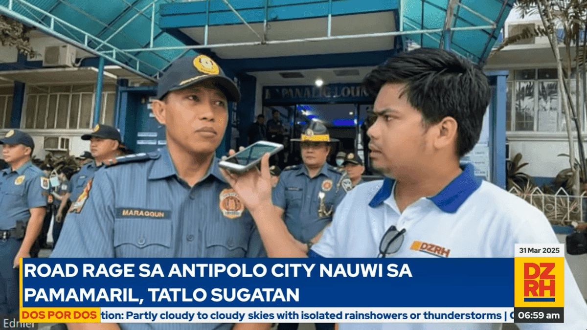 Motorcyclist in critical condition following road rage shooting in Antipolo, 3 more injured