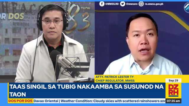 MWSS exec allays concerns on water rates as PHL peso continues to weaken against US dollar