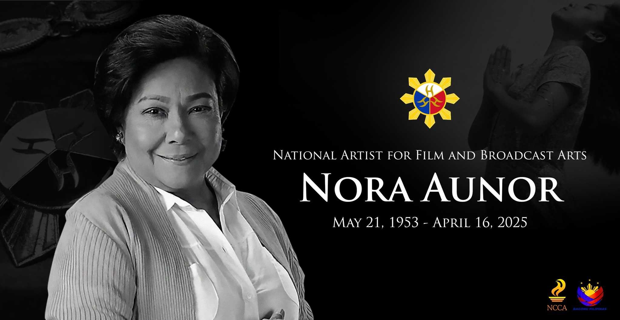 Nation honors Nora Aunor with necrological service at the Metropolitan Theater
