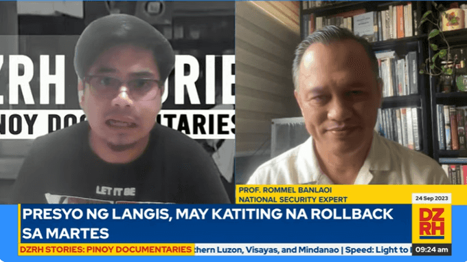 National security expert emphasizes importance of PH’s control of Scarborough Shoal