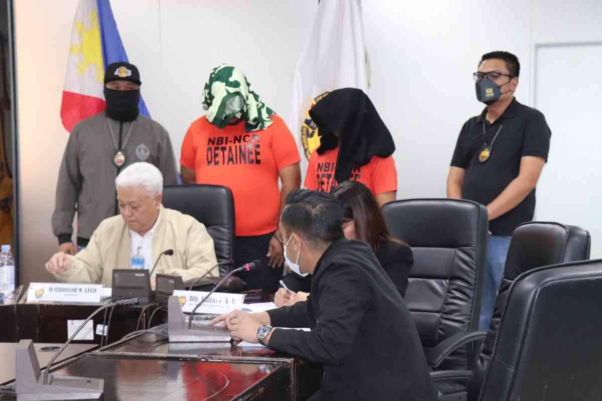 2 alleged scammers nabbed in NBI's entrapment operation in Pasay