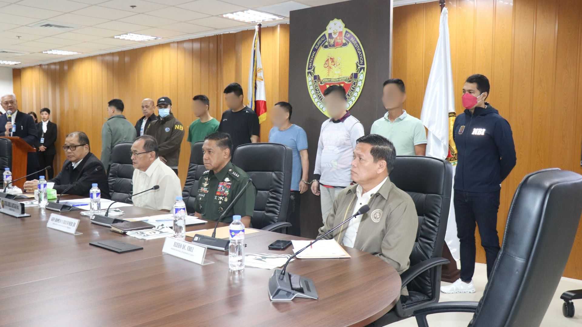 NBI nabs 5 Chinese national over alleged spying activities in PH