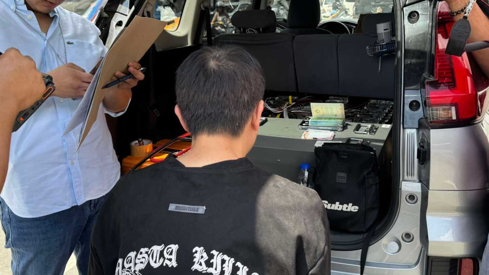 NBI nabs Chinese national caught with 'spy equipment' near COMELEC office in Intramuros