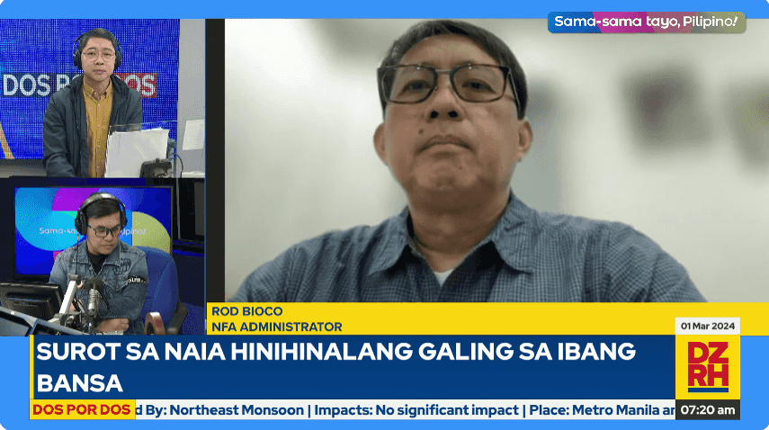 NFA admin defends sale of milled rice to traders