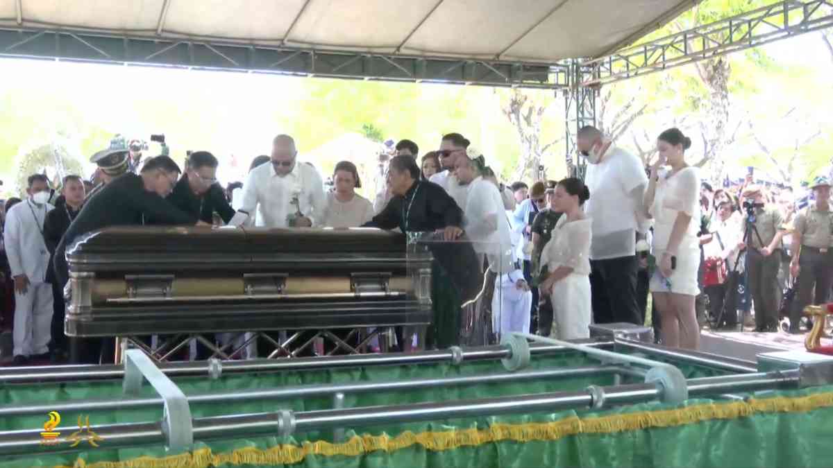 Nora Aunor laid to rest in Libingan ng mga Bayani