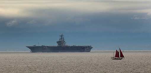 North Korea says US carrier's visit to South 'undisguised' provocation