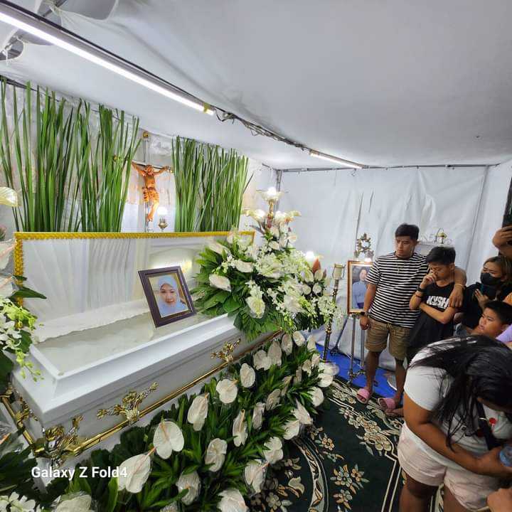 DMW, OWWA officials visit wake of slain OFW Jullebee Ranara