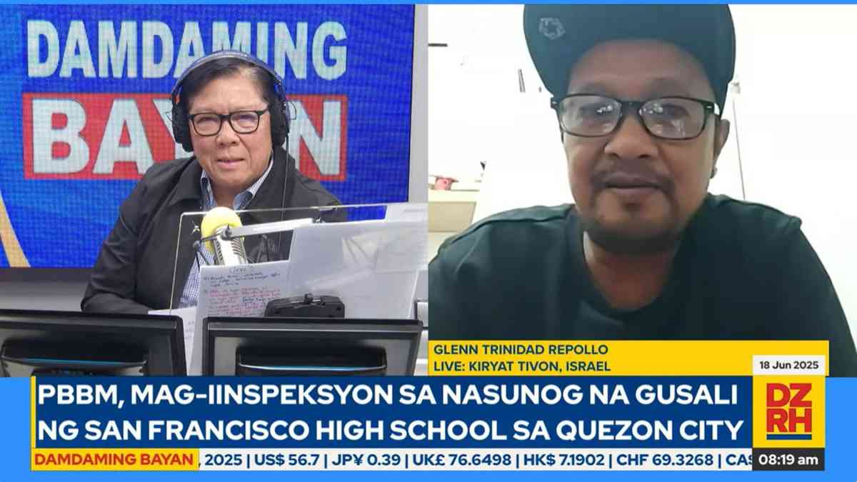 "Pikit mata ka nalang": OFW details experience amid the Israel-Iran conflict