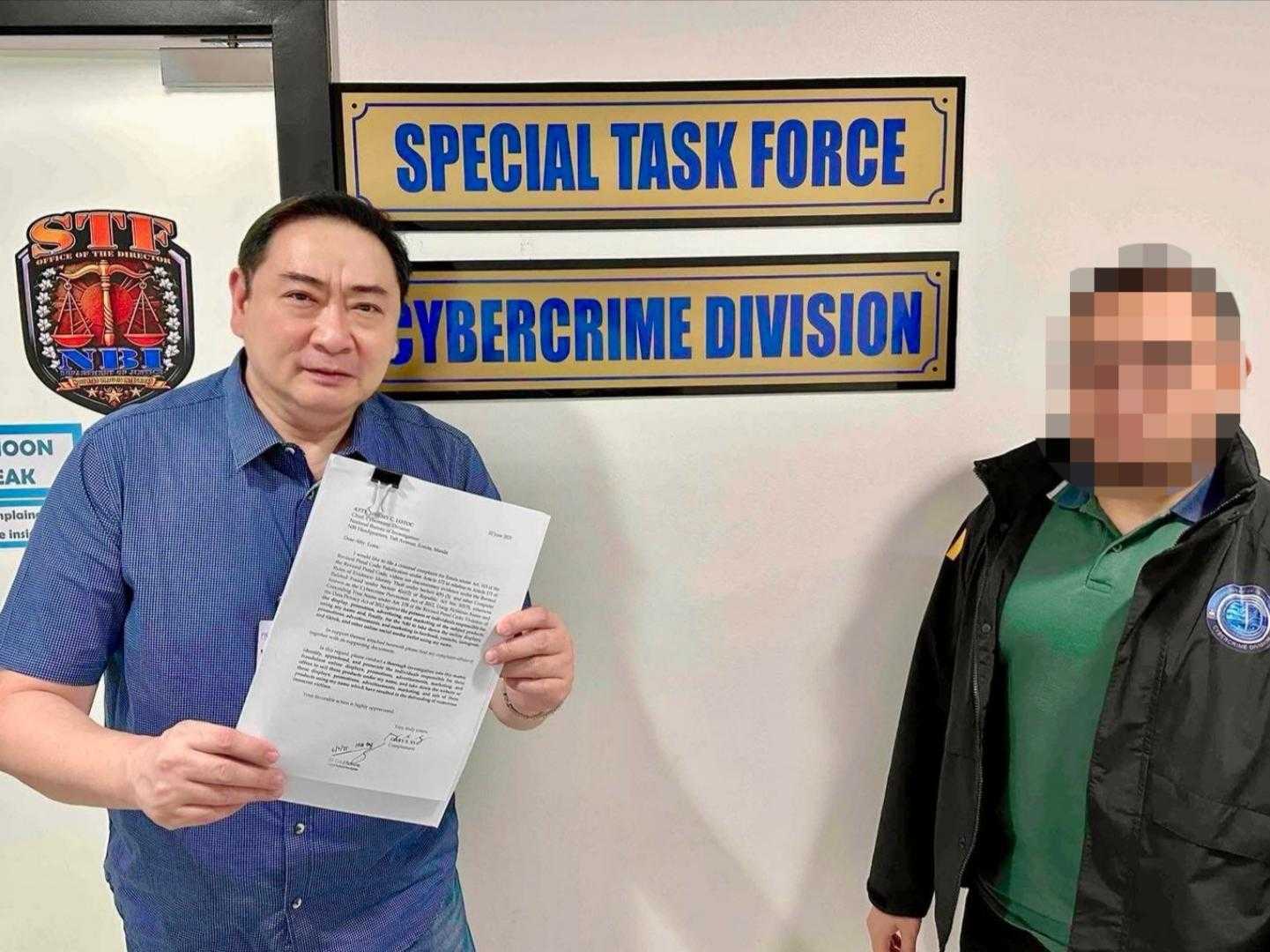 Online health personality Dr. Gary Sy files complaint with NBI over fake ads and AI-generated content using his identity