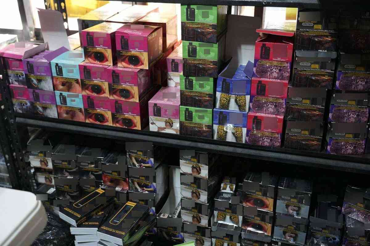 Over 18,000 illegal vape products seized in BIR-NBI raid in Guiguinto, Bulacan