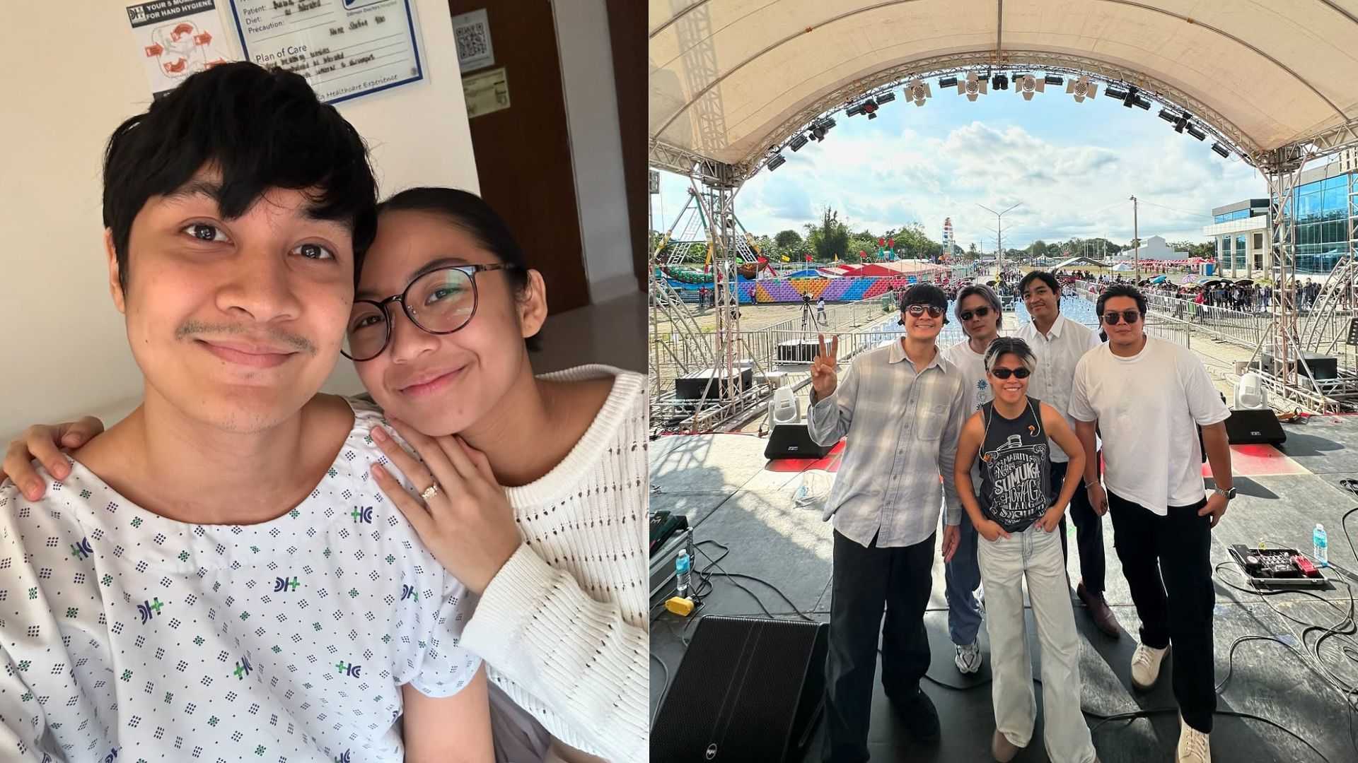 Over October vocalist gives surgery update, says band won’t pull out any shows this month