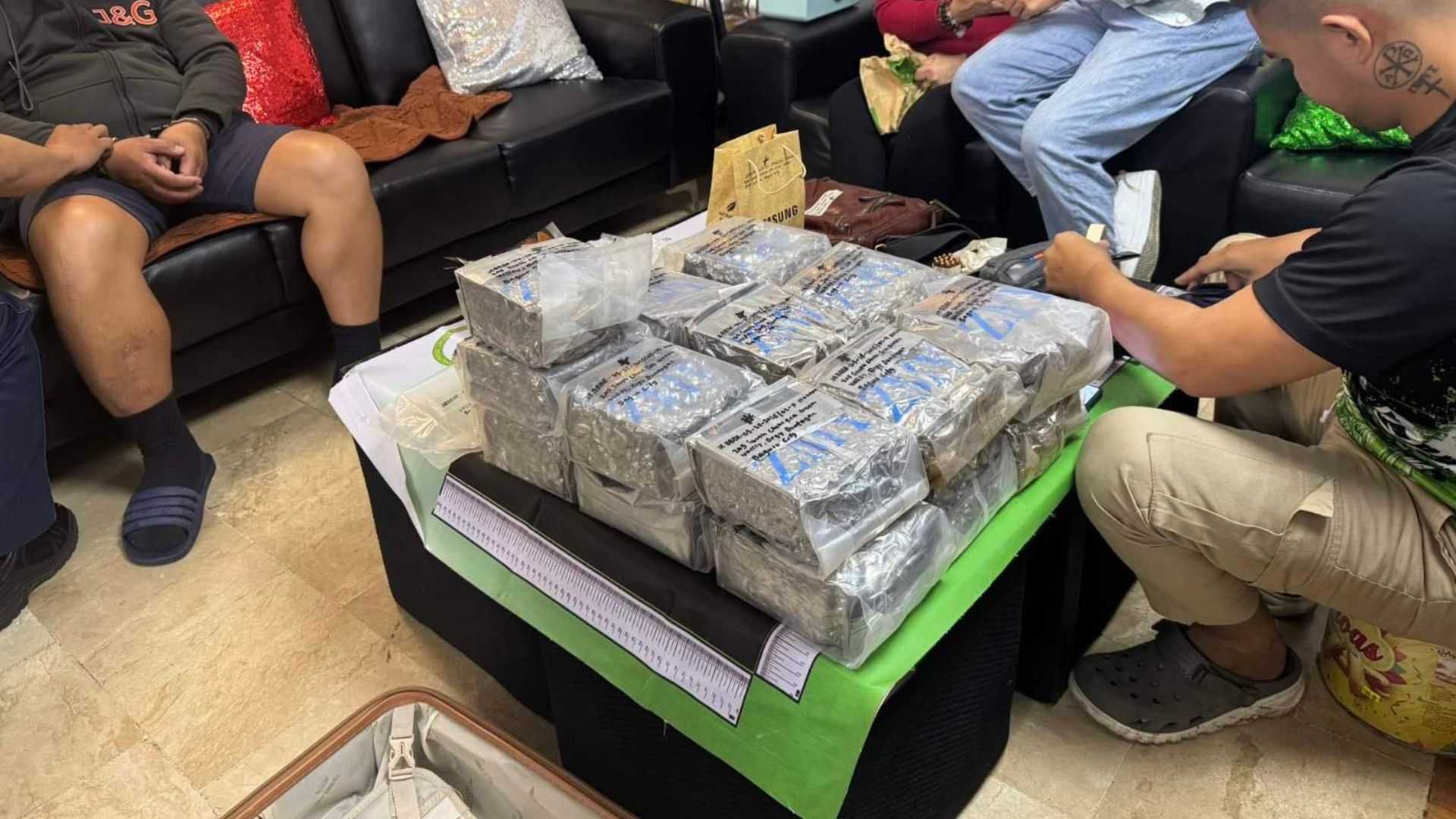 P136 million worth of shabu seized in buy-bust operation; 4 suspects including high profile individual nabbed