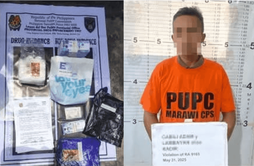 P6.8 million worth of shabu seized from senior citizen in Marawi City