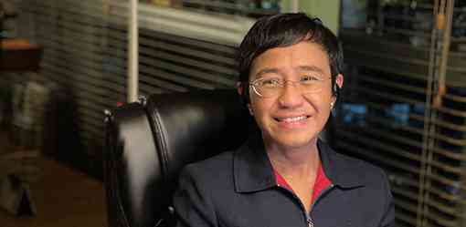 Palace 'very happy' on Ressa receiving Noble Peace Prize Award