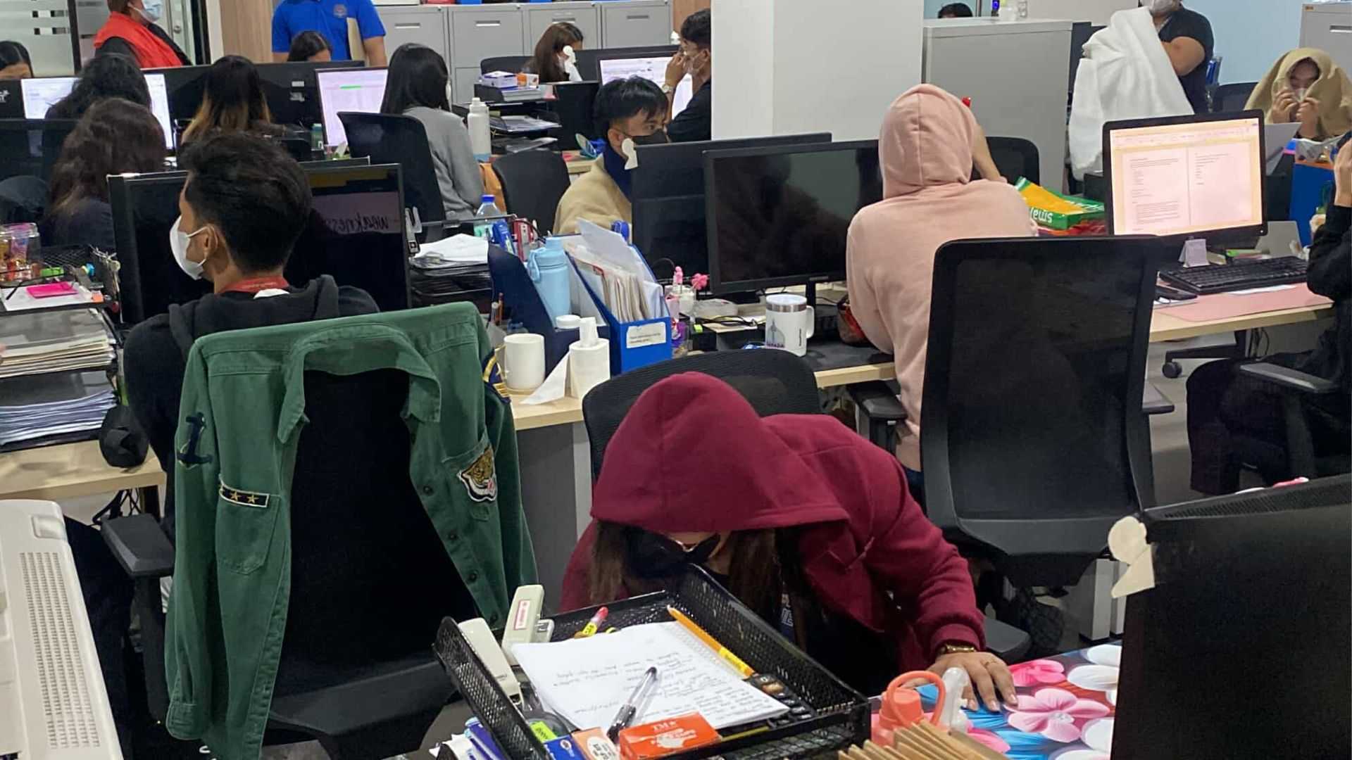 PAOCC, PNP-CIDG, AFP raids POGO hub in Bagac, Bataan