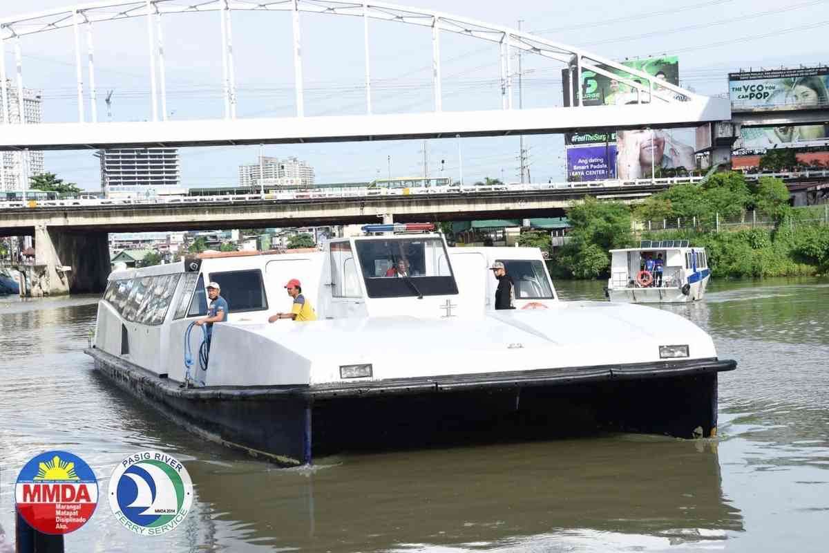 Pasig River Ferry service suspended due to STS Florita