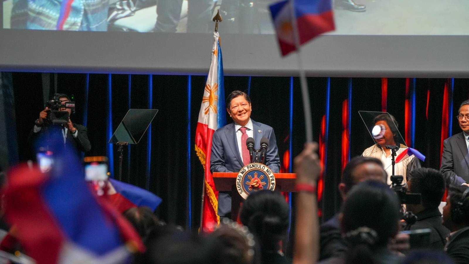 Prez Marcos defends PH delegation in Switzerland