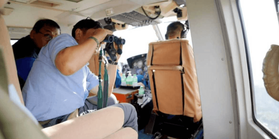 PBBM personally visits affected residents of Mayon unrest