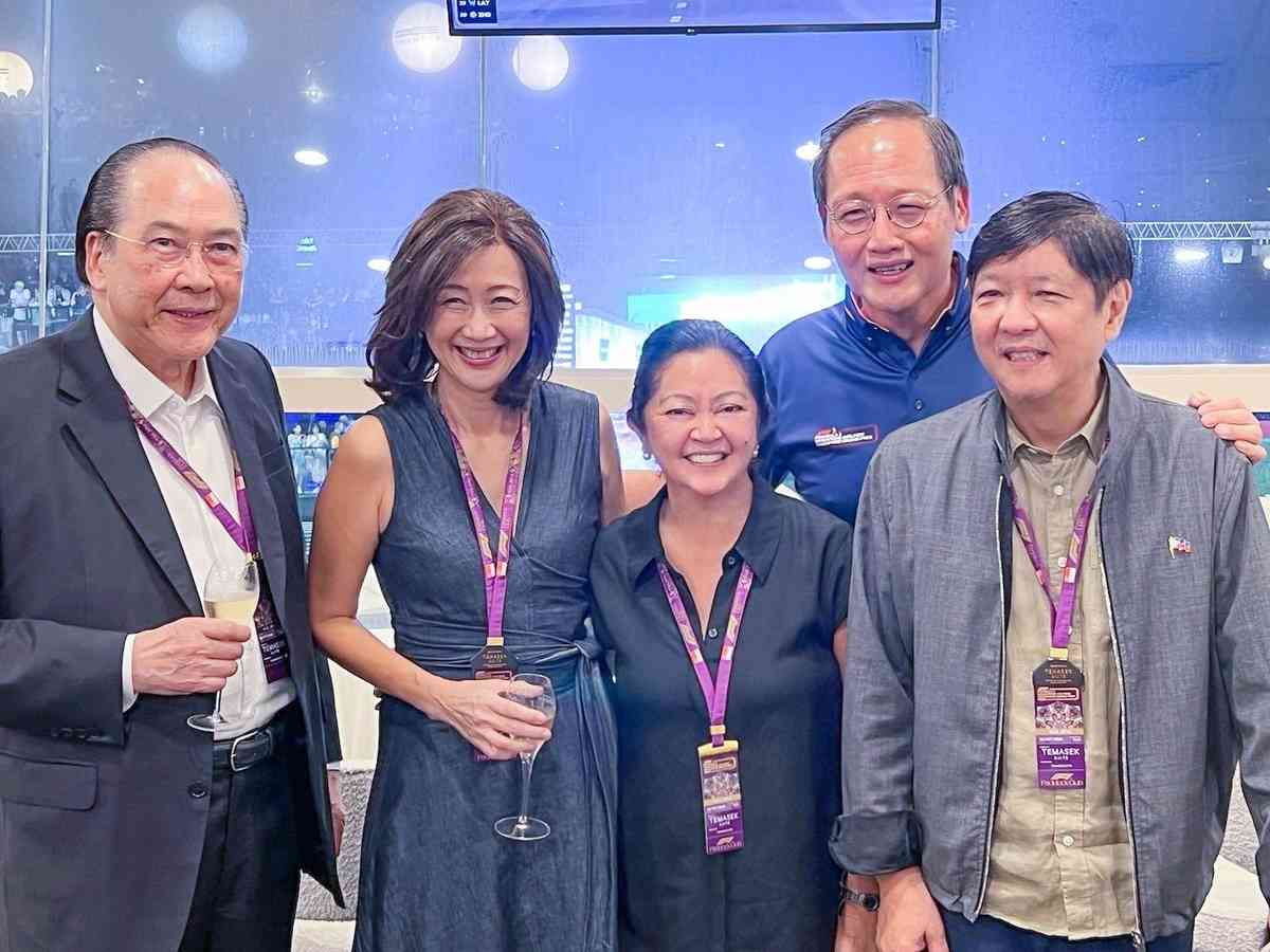PBBM says Singapore F1 Grand Prix 'best way to drum up business'