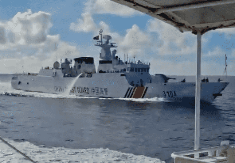 PCG extends help to the injured crews of CCG after pursuing a Philippine vessel in Bajo de Masinloc