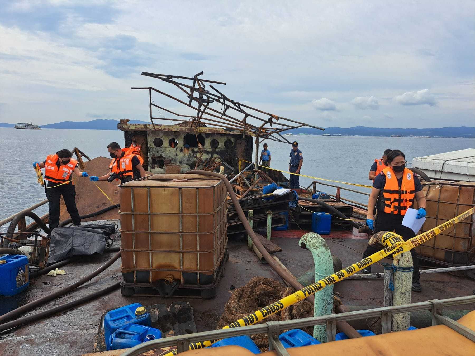 Passenger in Batangas motor banca fire rescued - Coast Guard Southern Tagalog