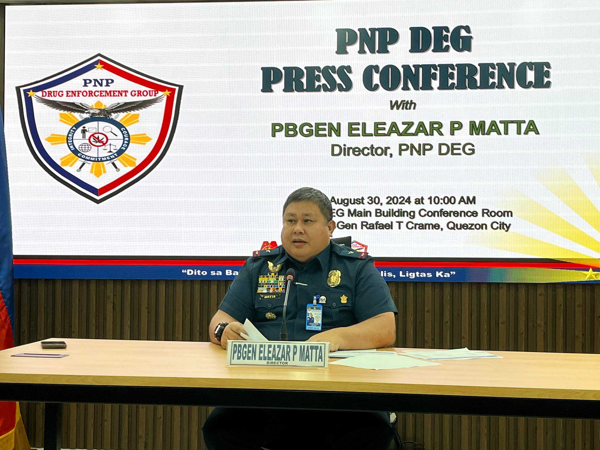 PDEG alarmed by ‘Liquid shabu’ used by Chinese syndicates