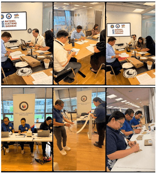 PH Embassy in Denmark expressed appreciation to PH community during 1st online voting for overseas Filipinos