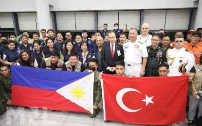 PH's humanitarian contingent arrives in quake-hit Türkiye