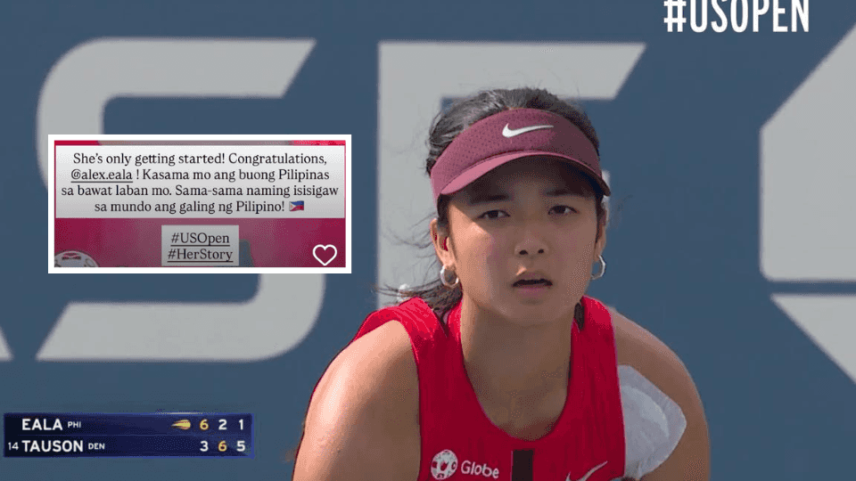 PH Pride: Marcos congratulates Alex Eala on US Open historic win