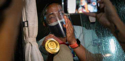 Philippine Sports Commission, dinagdagan ang gantimpalang ibibigay kay Olympic gold medalist Hidilyn Diaz