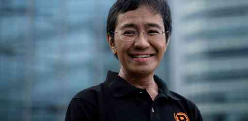 Philippines president congratulates journalist Ressa on Nobel Prize